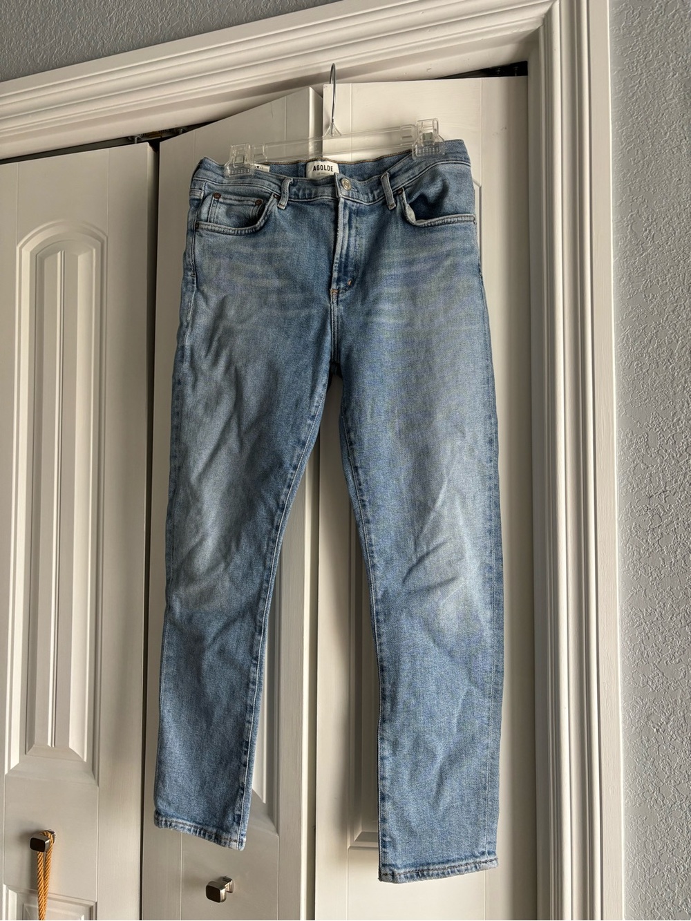 Light Blue Women's Jeans by AGOLDE